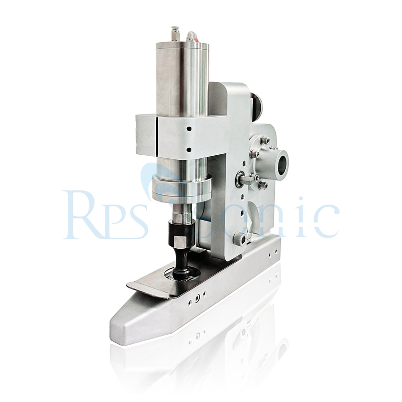 Nuovo design Ultrasonico PP tessuto sacchetto jumbo saldatura e macchina di taglio con corno da 20 mm