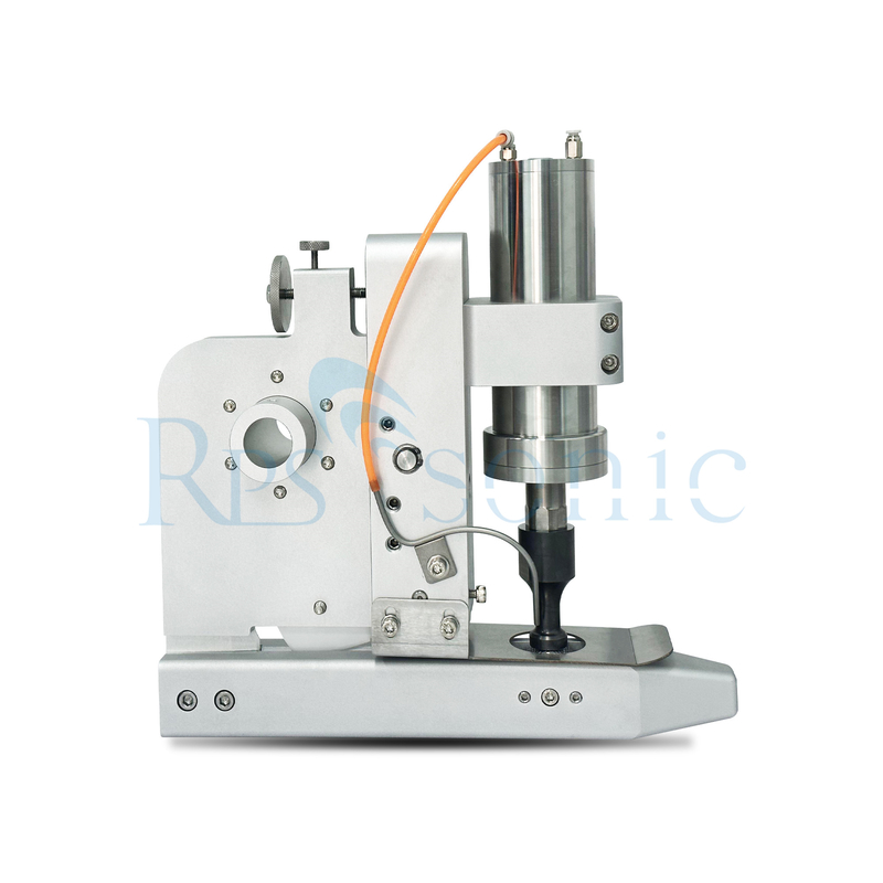 Nuovo design Ultrasonico PP tessuto sacchetto jumbo saldatura e macchina di taglio con corno da 20 mm