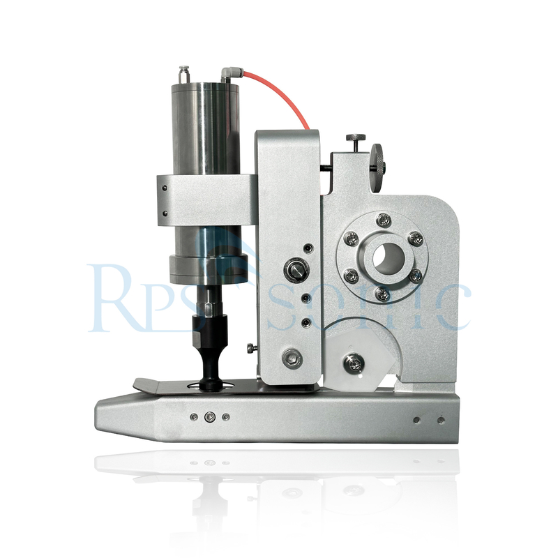 Nuovo design Ultrasonico PP tessuto sacchetto jumbo saldatura e macchina di taglio con corno da 20 mm