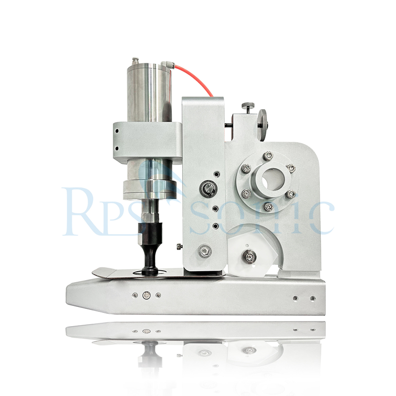 Nuovo design Ultrasonico PP tessuto sacchetto jumbo saldatura e macchina di taglio con corno da 20 mm