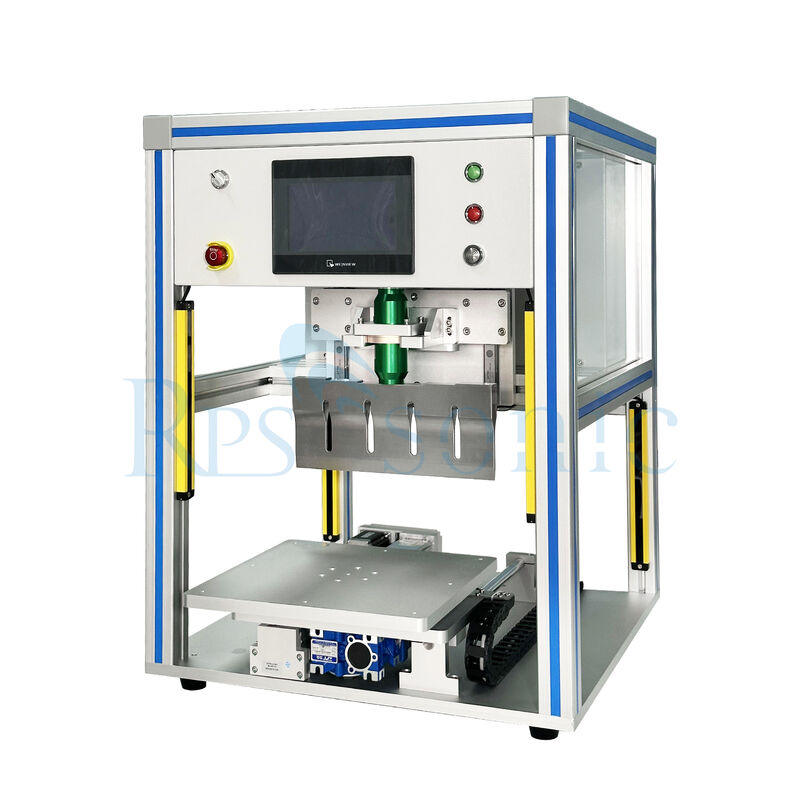 Sistema di taglio delle torte ad ultrasuoni semiautomatico ad alta efficienza coltello ad ultrasuoni per macchina da forno